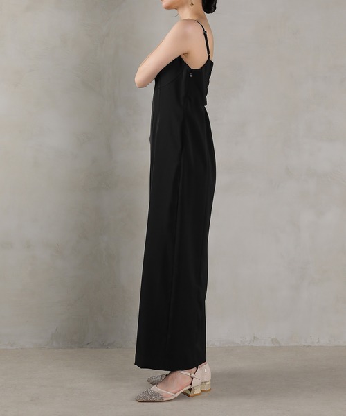 セール】アシンメトリーデザイン チュール トップス キャミワンピース