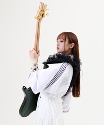 THEODORIC.dy（セオドリックディ）の「サイドラインシアークロップドブルゾン（クロップド丈×美バランス）（ブルゾン）」