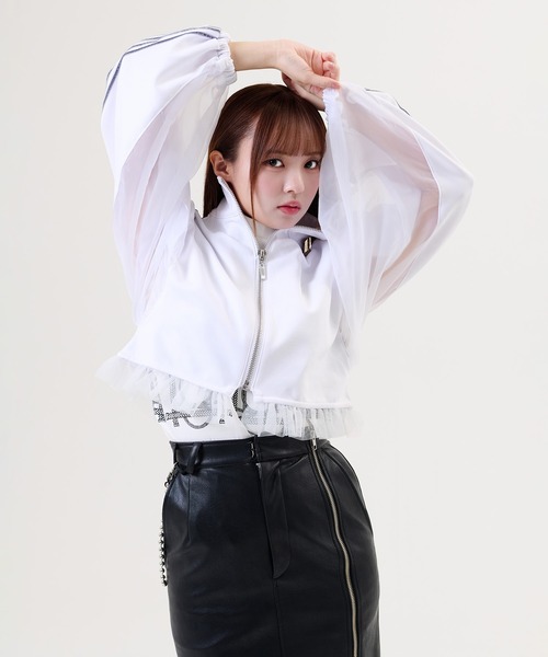 【美品】♡IENA テントラインフードブルゾン（ブラック）♡ 新品IENA テントラインフードブルゾン