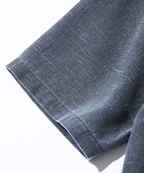 NAUTICA(ノーティカ)の「NAUTICA/ノーティカ ワイドシルエット フェード加工 オープンカラーシャツ ショートスリーブ(シャツ/ブラウス・メンズ・チャコールグレー/ネイビー・MEDIUM/LARGE/X-LARGE)」の7枚目の写真