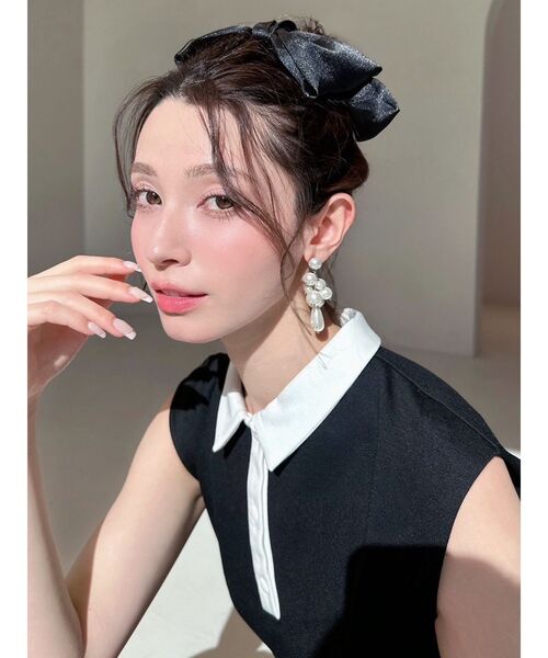 RESEXXY（リゼクシー）の「メニーパールピアス（ピアス（両耳用）・レディース・シルバー/ゴールド・FREE）」の5枚目の写真