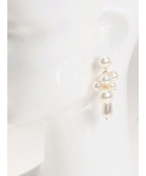 RESEXXY（リゼクシー）の「メニーパールピアス（ピアス（両耳用）・レディース・シルバー/ゴールド・FREE）」の10枚目の写真