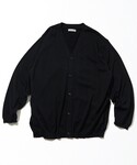 限定 カウラム Silk Cotton Long Sleeve Cardigan CAHLUMN（カウラム）の「CAHLUMN/カウラム Silk Cotton Long Sleeve