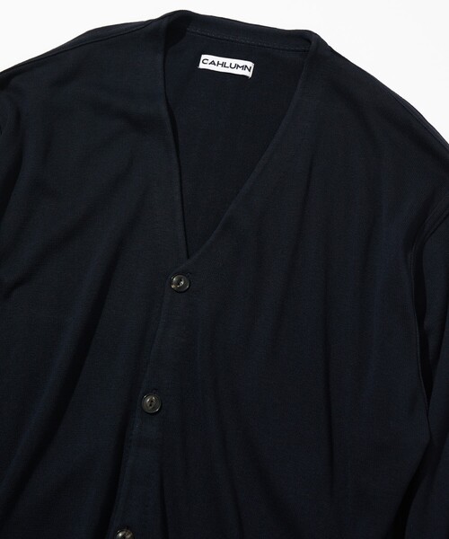 限定 カウラム Silk Cotton Long Sleeve Cardigan CAHLUMN（カウラム）の「CAHLUMN/カウラム Silk Cotton Long