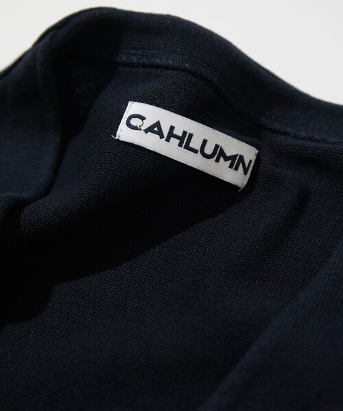 CAHLUMN/カウラム Silk Cotton Long Sleeve Cardigan/シルク