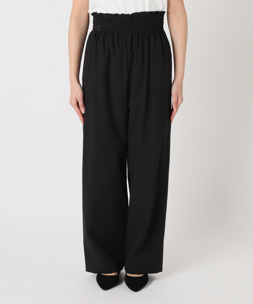 JOURNAL STANDARD（ジャーナルスタンダード）の「《追加4》【撥水/接触冷感/洗える/UVカット】リネンナイロンストレッチワイドパンツ（その他パンツ・レディース・ブラック/サックスブルー/ブラウン/ベージュ系その他・34/36/38/40）」の10枚目の写真