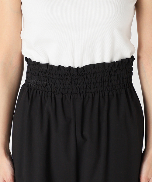 JOURNAL STANDARD（ジャーナルスタンダード）の「《追加4》【撥水/接触冷感/洗える/UVカット】リネンナイロンストレッチワイドパンツ（その他パンツ・レディース・ブラック/サックスブルー/ブラウン/ベージュ系その他・34/36/38/40）」の14枚目の写真