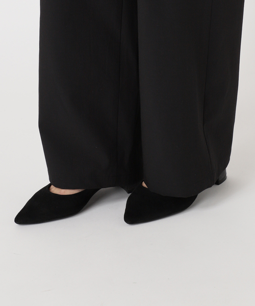 JOURNAL STANDARD（ジャーナルスタンダード）の「《追加4》【撥水/接触冷感/洗える/UVカット】リネンナイロンストレッチワイドパンツ（その他パンツ・レディース・ブラック/サックスブルー/ブラウン/ベージュ系その他・34/36/38/40）」の17枚目の写真