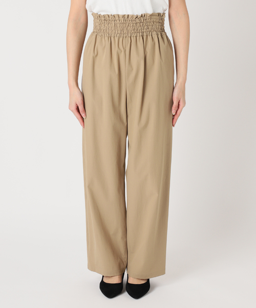 JOURNAL STANDARD（ジャーナルスタンダード）の「《追加4》【撥水/接触冷感/洗える/UVカット】リネンナイロンストレッチワイドパンツ（その他パンツ・レディース・ブラック/サックスブルー/ブラウン/ベージュ系その他・34/36/38/40）」の22枚目の写真