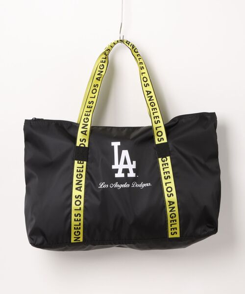MLB(メジャーリーグベースボール)の「MLB ボストンバッグ1【ヤンキース/ドジャース】(ボストンバッグ・レディース・ブラック×イエロー/ブラック系その他・FREE)」の6枚目の写真