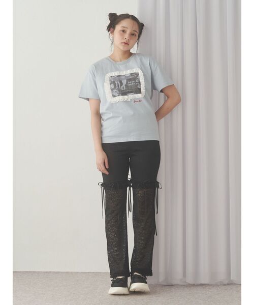 merry jenny（メリージェニー）の「【2way】レースバイカーレギンスパンツ（その他パンツ・レディース・アイボリー/オフホワイト/ブラック・FREE）」の20枚目の写真