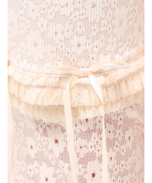 merry jenny（メリージェニー）の「【2way】レースバイカーレギンスパンツ（その他パンツ・レディース・アイボリー/オフホワイト/ブラック・FREE）」の12枚目の写真