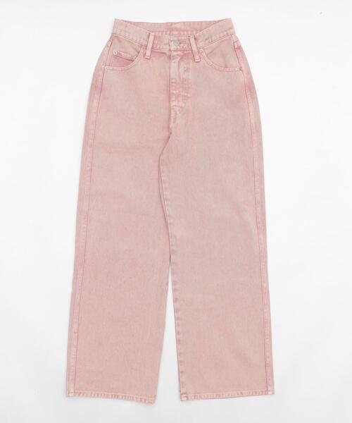 WEGO(ウィゴー)の「WEGO/ハートポケットストレートデニムパンツ(デニムパンツ・レディース・ピンク/スカイブルー・SMALL/MEDIUM)」の19枚目の写真