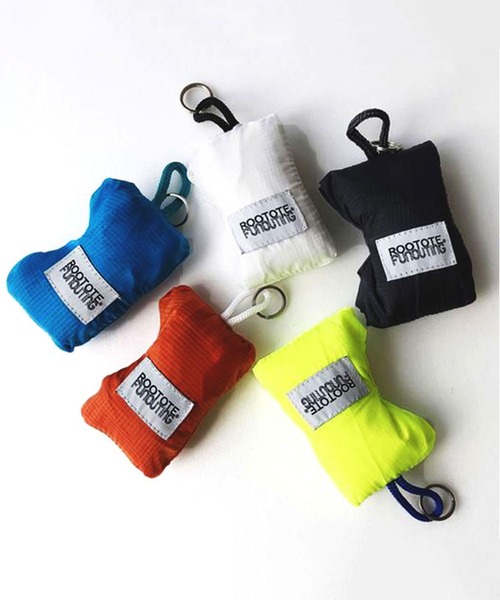 ROOTOTE（ルートート）の「ﾙｰﾄｰﾄ ROOTOTE 6757 ﾙｰｼｮｯﾊﾟｰMID-Lifty LazyA（クラッチバッグ・レディース・グレー/ブルー/オレンジ/ホワイト・FREE）」の8枚目の写真