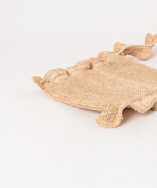 HOUSE OF LOTUS（ハウスオブロータス）の「フリルショルダーバッグ（ショルダーバッグ・レディース・ベージュ・FREE）」の4枚目の写真