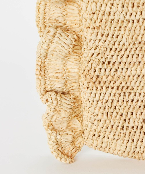 HOUSE OF LOTUS（ハウスオブロータス）の「フリルショルダーバッグ（ショルダーバッグ・レディース・ベージュ・FREE）」の8枚目の写真