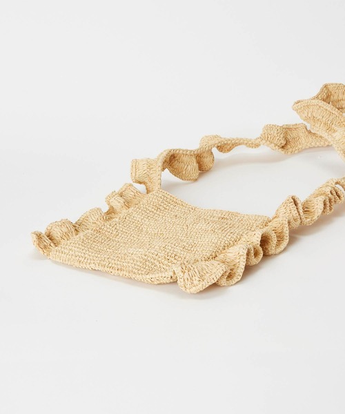 HOUSE OF LOTUS（ハウスオブロータス）の「フリルショルダーバッグ（ショルダーバッグ・レディース・ベージュ・FREE）」の11枚目の写真