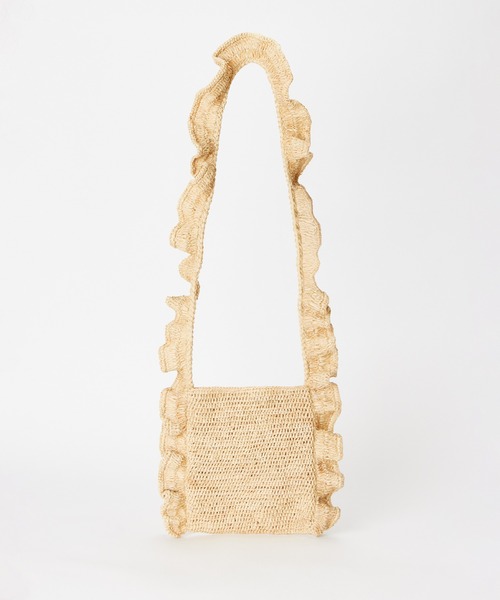 HOUSE OF LOTUS（ハウスオブロータス）の「フリルショルダーバッグ（ショルダーバッグ・レディース・ベージュ・FREE）」の12枚目の写真