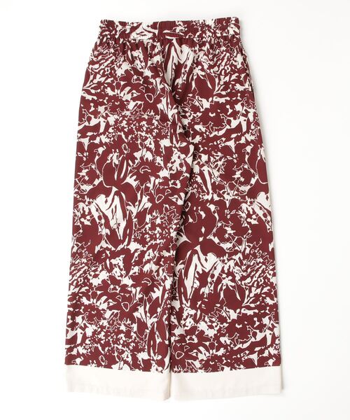 Paul Smith（ポールスミス）の「ウィメンズ "Avant Garden" ワイドパンツ / 255004 255T（その他パンツ・レディース・マルーン・40）」の7枚目の写真