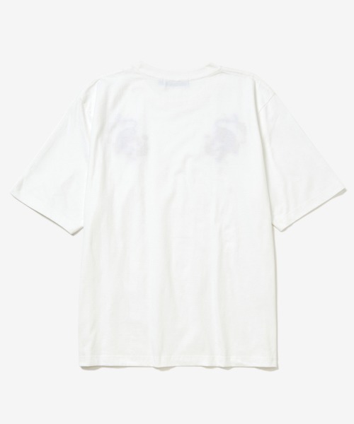 rehacer（レアセル）の「rehacer : Souvenir Tiger  Relax Fit T-shirt  / スーベニアタイガー リラックス フィット Tシャツ（Tシャツ/カットソー・メンズ・スミクロ/ホワイト/グリーン・SMALL/MEDIUM/LARGE/X-LARGE）」の7枚目の写真