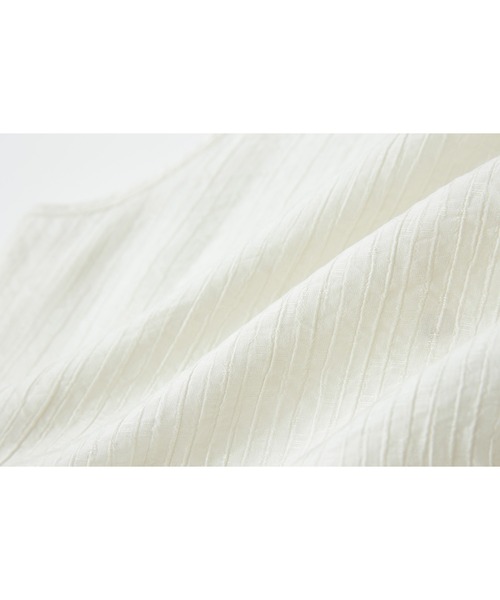 tageechita(タジチタ)の「【tageechita】ノースリーブギャザーブラウス(シャツ/ブラウス・レディース・ライトベージュ・S/M/L)」の15枚目の写真
