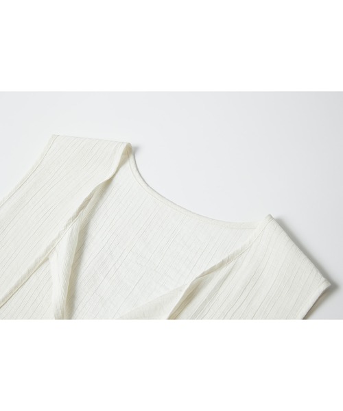 tageechita(タジチタ)の「【tageechita】ノースリーブギャザーブラウス(シャツ/ブラウス・レディース・ライトベージュ・S/M/L)」の16枚目の写真