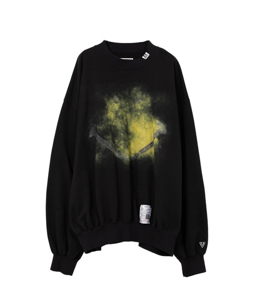 セール】Smily Face Printed Sweatshirt（スウェット）｜Maison MIHARA