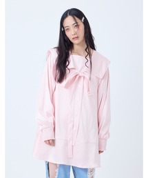 Little sunny bite（リトルサニーバイト）の「◆little sunny bite◆satin sailor dress（ワンピース）」