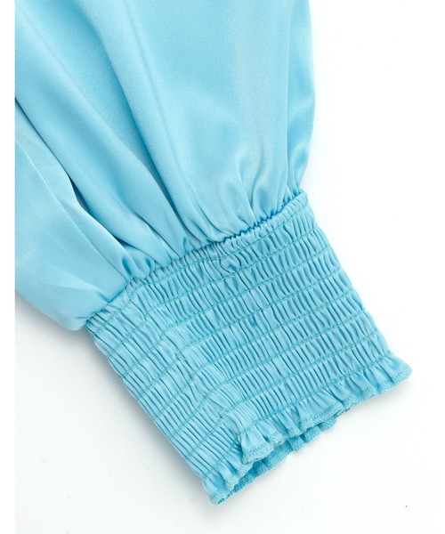 Little sunny bite（リトルサニーバイト）の「◆little sunny bite◆satin sailor dress（ワンピース・レディース・ピンク/イエロー/ブルー・MEDIUM/SMALL）」の6枚目の写真