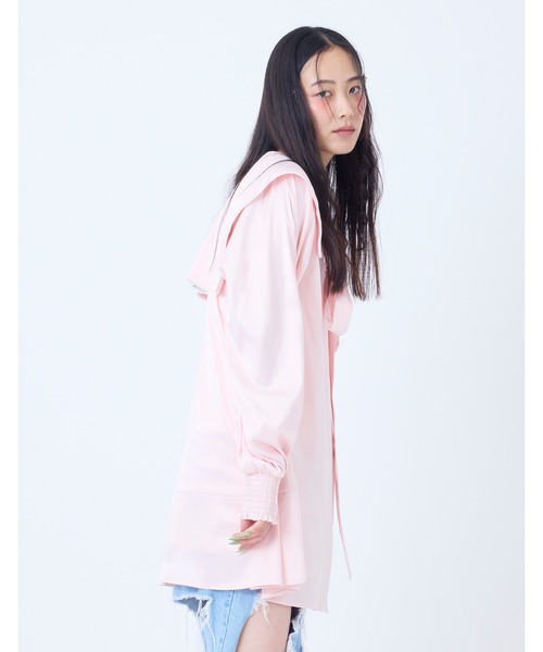 Little sunny bite（リトルサニーバイト）の「◆little sunny bite◆satin sailor dress（ワンピース・レディース・ピンク/イエロー/ブルー・MEDIUM/SMALL）」の15枚目の写真