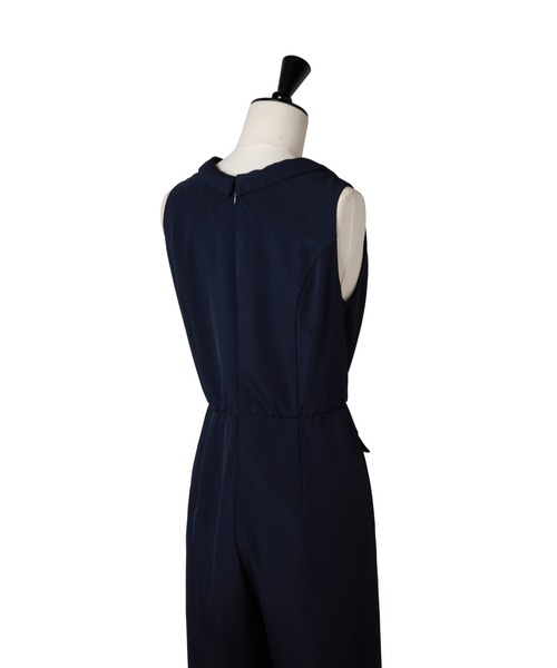 Louvre Ribbon Jumpsuit（つなぎ/オールインワン）｜Her lip to