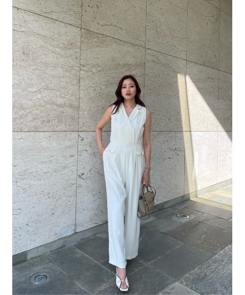 新品 herlipto Louvre Ribbon Jumpsuit Louvre Ribbon Jumpsuit