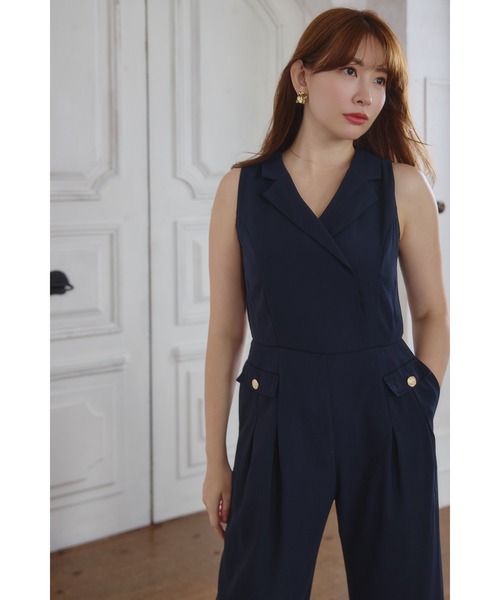 サロペット・オーバーオール・オールインワン Herlipto Two Tone Ribbon Romper Two-Tone Ribbon Romper