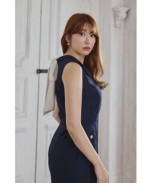 ワンピース Louvre Ribbon Jumpsuit Herlipto Louvre Ribbon Jumpsuit