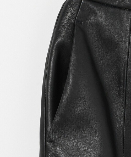 6（ロク）の「＜6(ROKU)＞レザースカート（スカート・レディース・ブラック・38/36）」の8枚目の写真