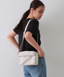 【軽量／撥水加工／多ポケット】ツイルピジョンミニショルダーバッグ