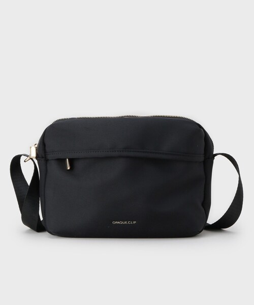 OPAQUE.CLIP（オペークドットクリップ）の「【軽量／撥水加工／多ポケット】ツイルピジョンミニショルダーバッグ（ショルダーバッグ・レディース・ブラック/ベージュ系/ライトベージュ/チャコールグレー・00）」の21枚目の写真