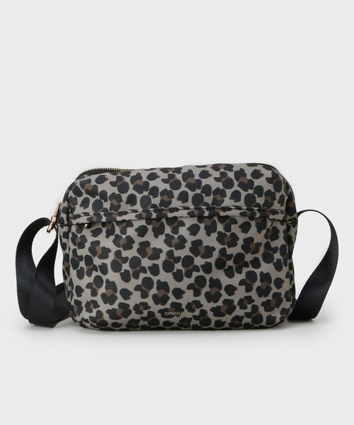 OPAQUE.CLIP（オペークドットクリップ）の「【軽量／撥水加工／多ポケット】ツイルピジョンミニショルダーバッグ（ショルダーバッグ・レディース・ブラック/ベージュ系/ライトベージュ/チャコールグレー・00）」の19枚目の写真