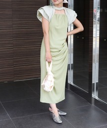 セール】ANDRESD｜アンドレスドのドレス（グリーン・カーキ/緑色系