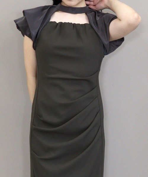 DONOBAN(ドノバン)の「【ANDRESD】drape dress パーティー 結婚式 お呼ばれ 同窓会(ドレス・レディース・ブラック/チャコール/グリーン系その他・S/M/L)」の22枚目の写真