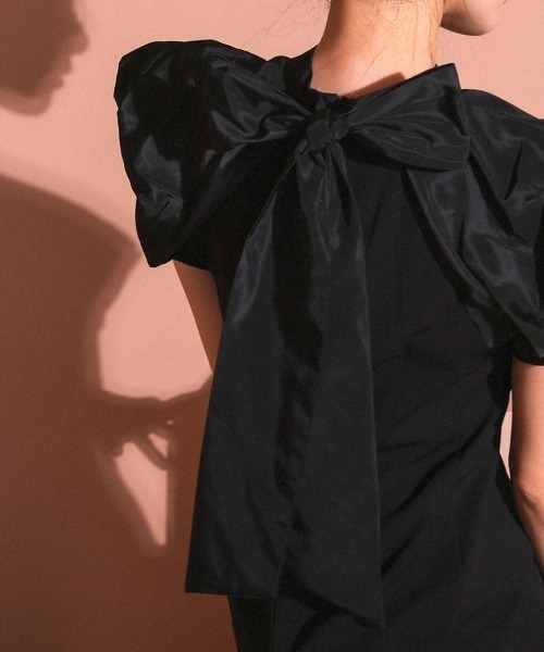 DONOBAN(ドノバン)の「【ANDRESD】drape dress パーティー 結婚式 お呼ばれ 同窓会(ドレス・レディース・ブラック/チャコール/グリーン系その他・S/M/L)」の13枚目の写真