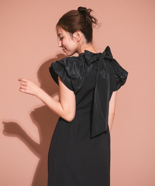 DONOBAN(ドノバン)の「【ANDRESD】drape dress パーティー 結婚式 お呼ばれ 同窓会(ドレス・レディース・ブラック/チャコール/グリーン系その他・S/M/L)」の17枚目の写真