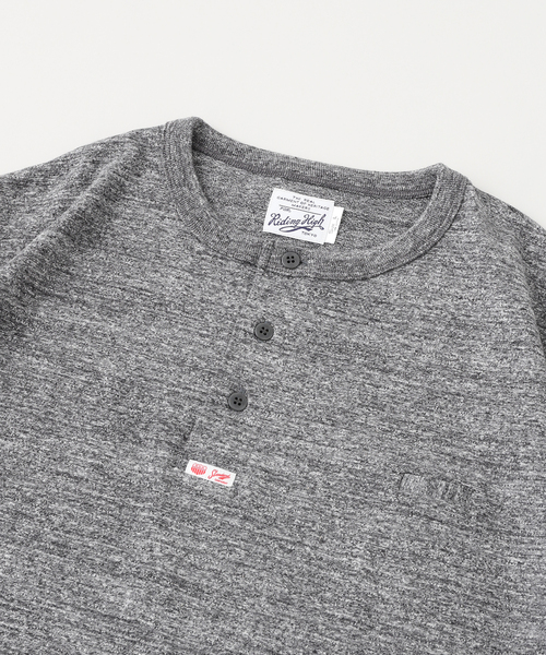 RIDING HIGH / ライディングハイ CUSTOM LW HENLEY S/S TEE（T
