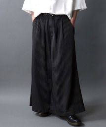 SITRY（シトリー）の「2026SS新柄追加 SITRY 2Tuck Drape Wide Skirt Pants/別注 2タック ドレープ スカートパンツ ワイドパンツ スラックス 袴パンツ レディース メンズ（スラックス）」