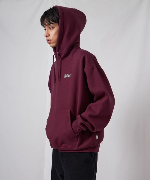 BEN DAVIS（ベンデイビス）の「【BEN DAVIS（ベンデイビス）】HEAVY SWEAT HOODIE / パーカー 刺繍 裏起毛 ヘビーウエイト フーディー ワンポイント（パーカー・メンズ・ブルーグレー/ブラック/バーガンディー/アッシュグレー/モカ・X-LARGE/LARGE/MEDIUM）」の20枚目の写真