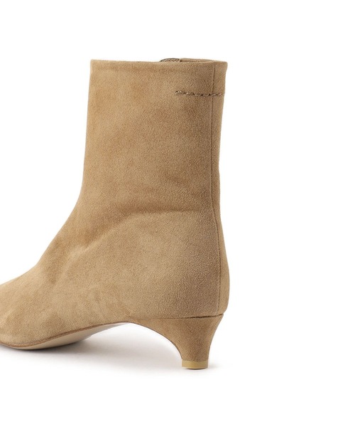 SALON adam et rope'（サロン アダム エ ロペ）の「【W S（ドゥーブル）】ポインテッドトゥ レザーヒールショートブーツ（ブーツ・レディース・ブラック/キャメル・23/24/25/36/37/38）」の17枚目の写真