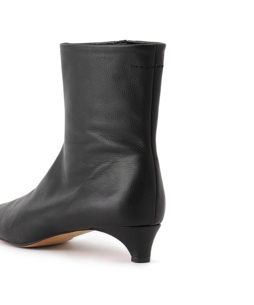 SALON adam et rope'（サロン アダム エ ロペ）の「【W S（ドゥーブル）】ポインテッドトゥ レザーヒールショートブーツ（ブーツ・レディース・ブラック/キャメル・23/24/25/36/37/38）」の18枚目の写真