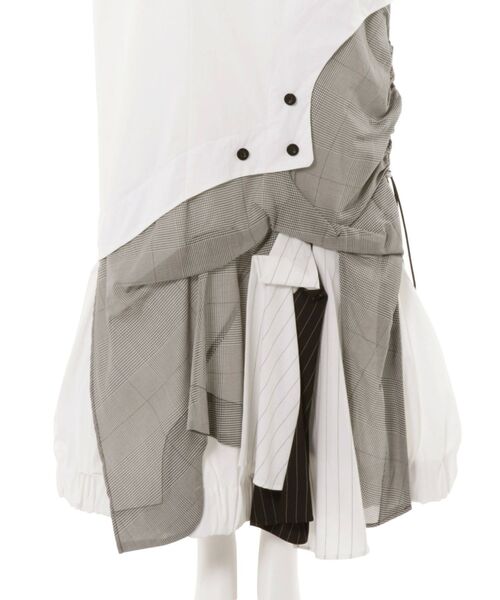 PATTERN MIX SHIRT SK【セットアップ着用可能】 / パターン