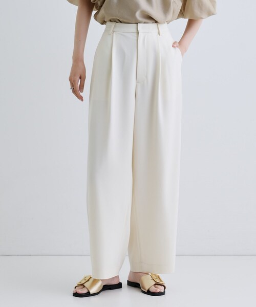 GALLEST（ギャレスト）の「バッククロスモードパンツ（その他パンツ・レディース・ブラック/オフホワイト・36/38）」の5枚目の写真