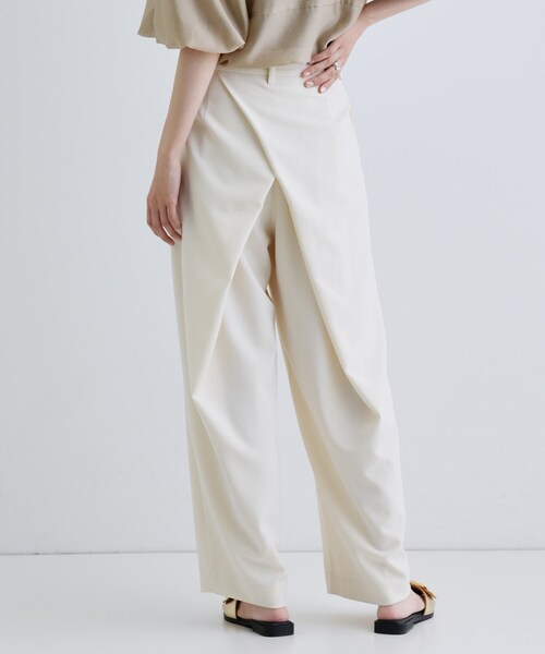 GALLEST（ギャレスト）の「バッククロスモードパンツ（その他パンツ・レディース・ブラック/オフホワイト・36/38）」の6枚目の写真